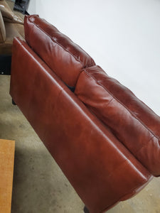 Lambdin Leather Loveseat