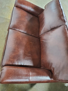 Lambdin Leather Loveseat