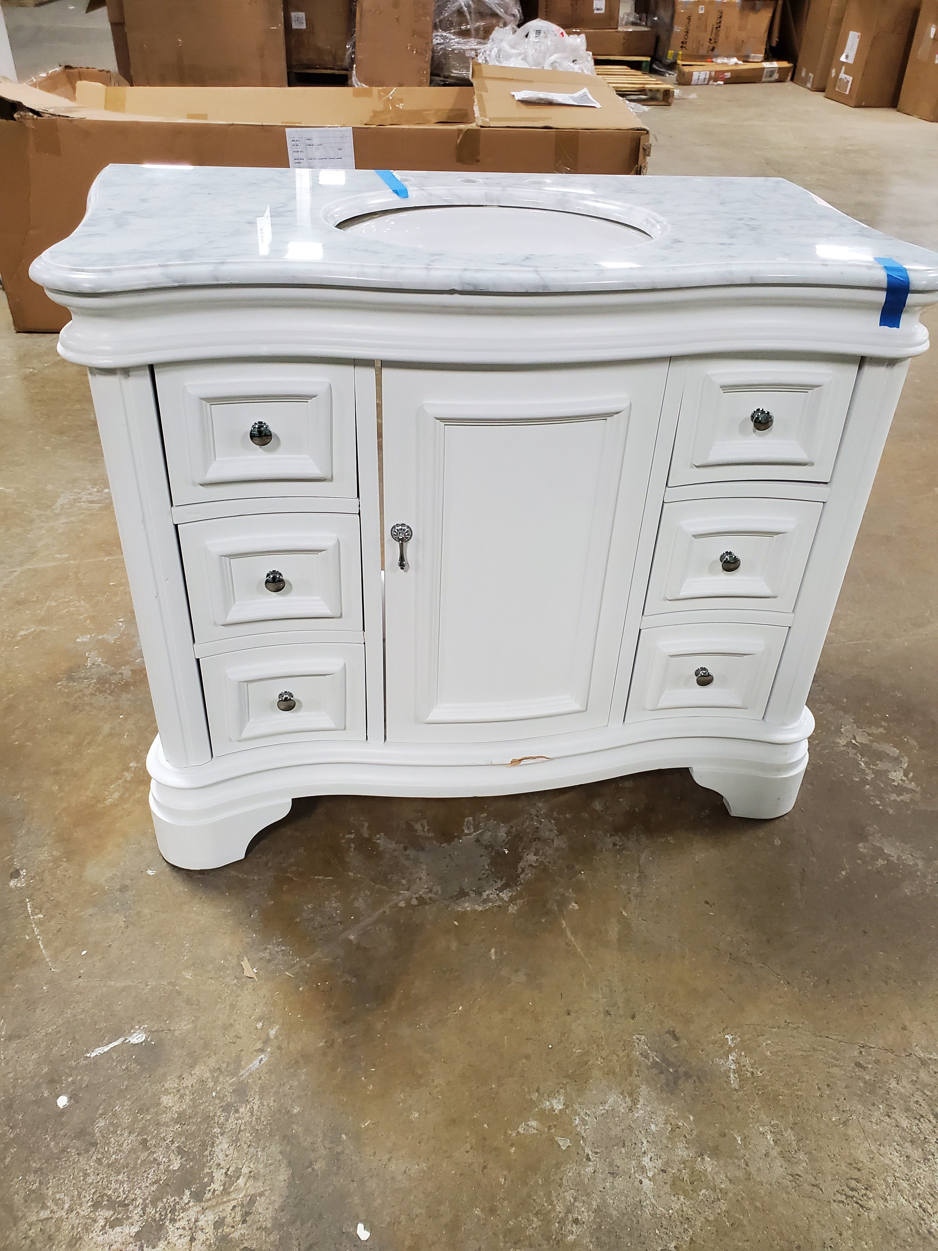 Charlton Home Toller 42" Single Vanity Set