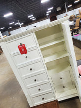 Load image into Gallery viewer, Sandy Beach White Door Chest
