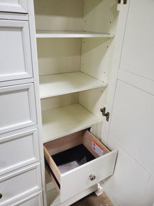 Sandy Beach White Door Chest