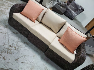 Cottleville 6 Piece Rattan Sofa Seating Group with Cushions