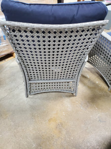 Edwards Patio Chair with Cushion (Set of 2)