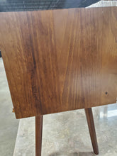 Load image into Gallery viewer, Mid-Century 1 Drawer Solid Wood Nightstand in Caramel
