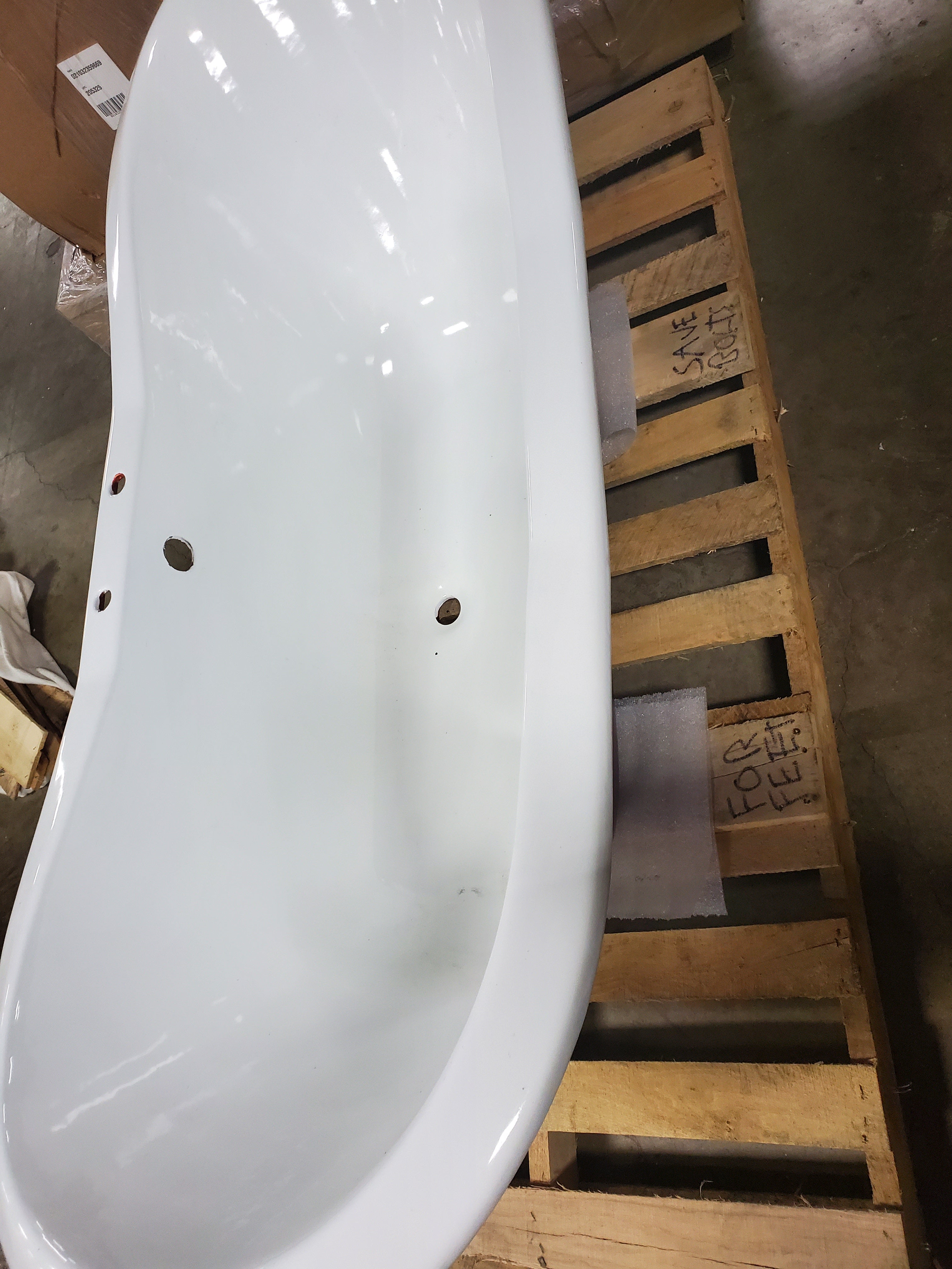 Clawfoot Soaking Bathtub "AS IS"