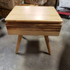 Caramelized Lendella 1-Drawer Wood Nightstand - TTR137