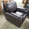 Abbyson Sedona Brown Top Grain Leather Armchair