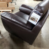Abbyson Sedona Brown Top Grain Leather Armchair