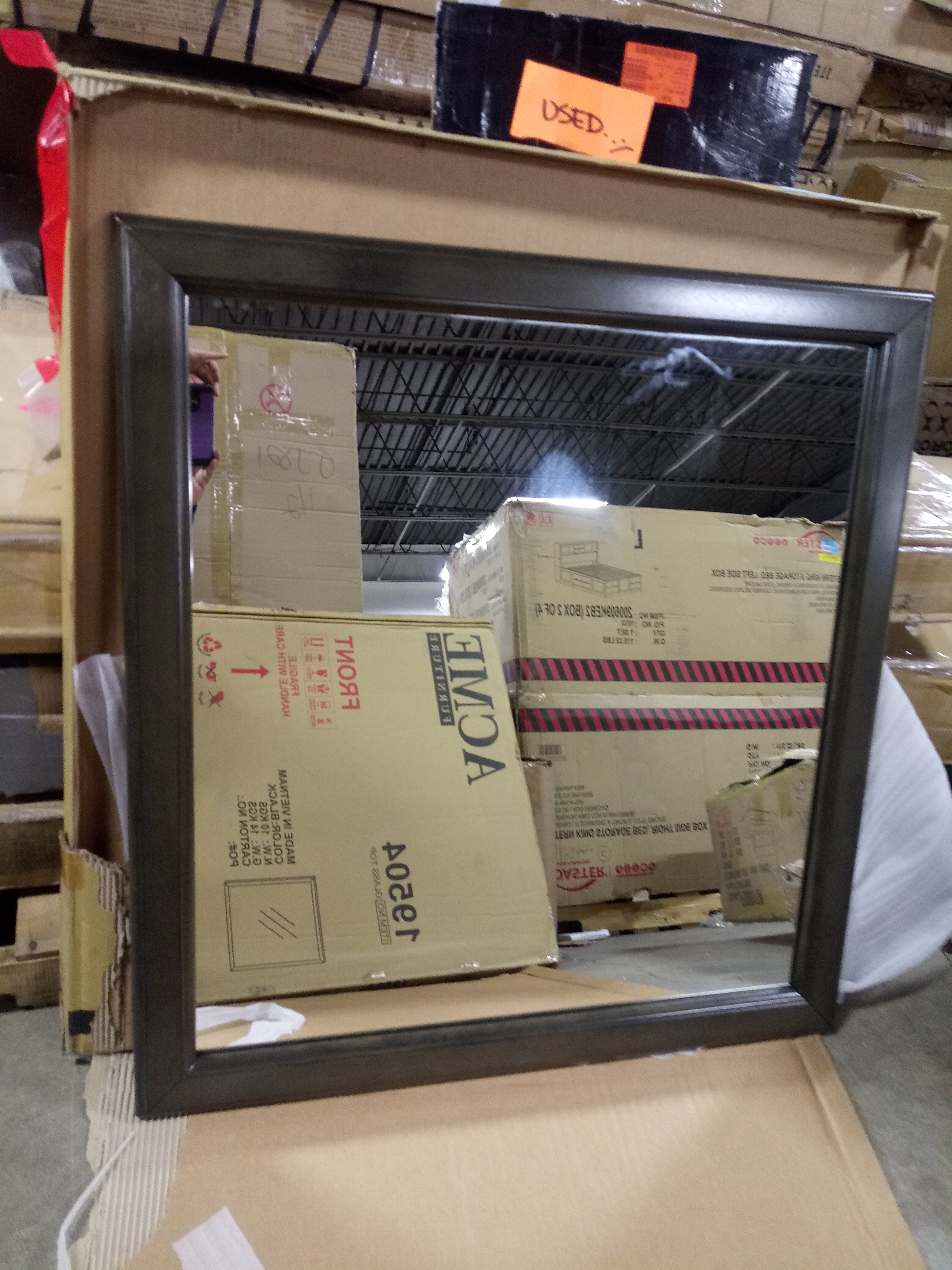 36”x42” Sophia Rectangular Dresser Mirror JJ822