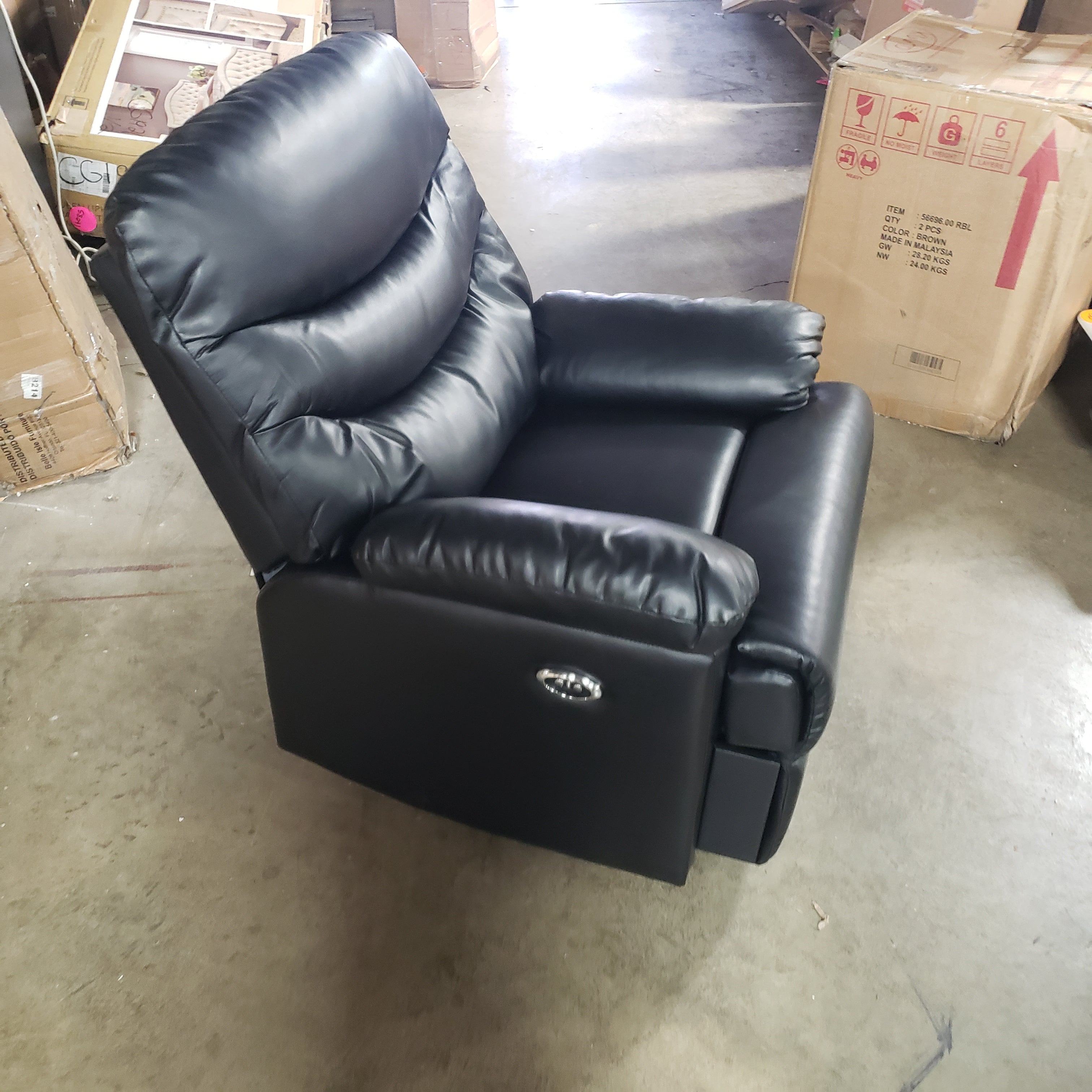 Weingartner Power  Recliner - Black