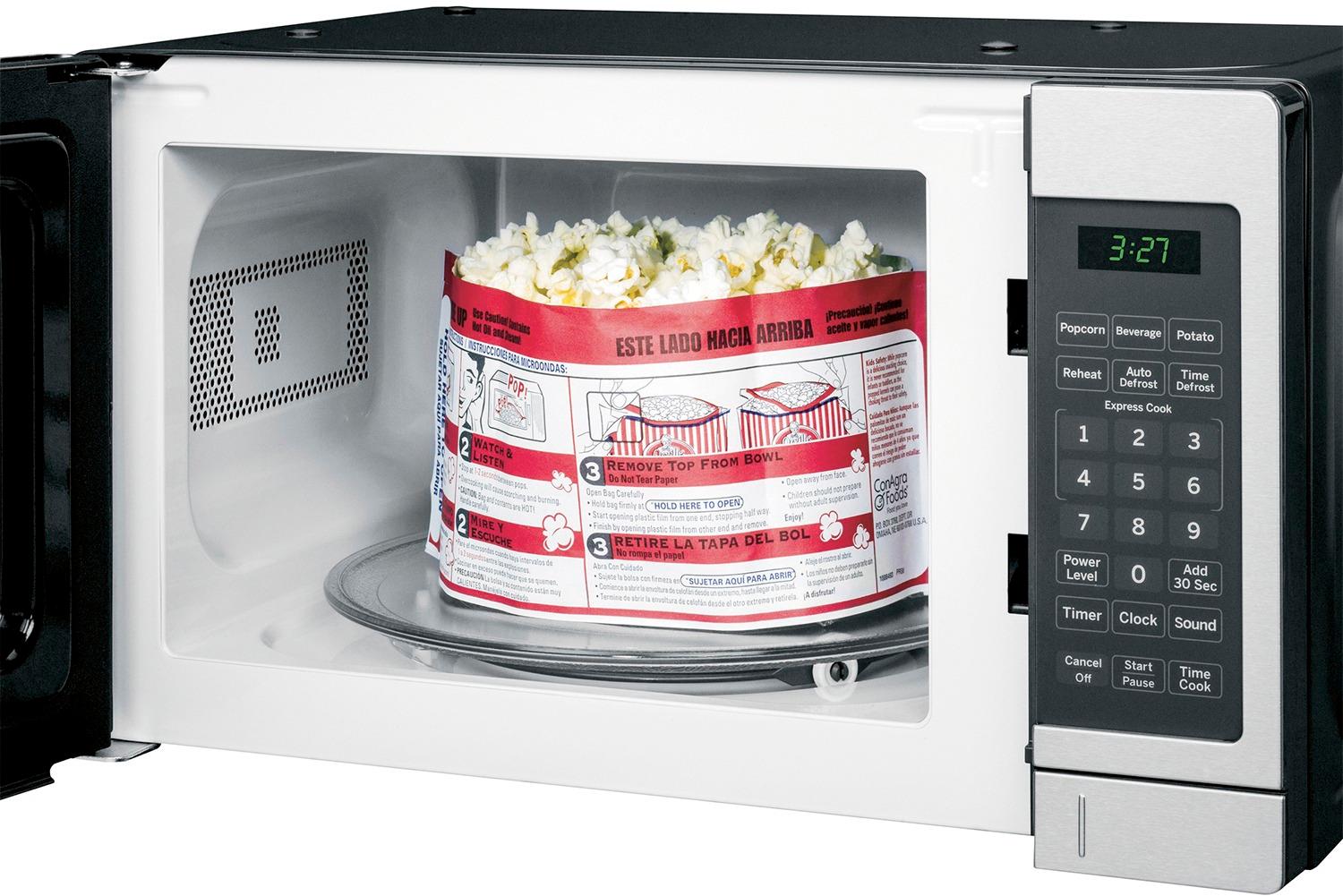 0.7 Cu. Ft. Compact Microwave - Stainless steel