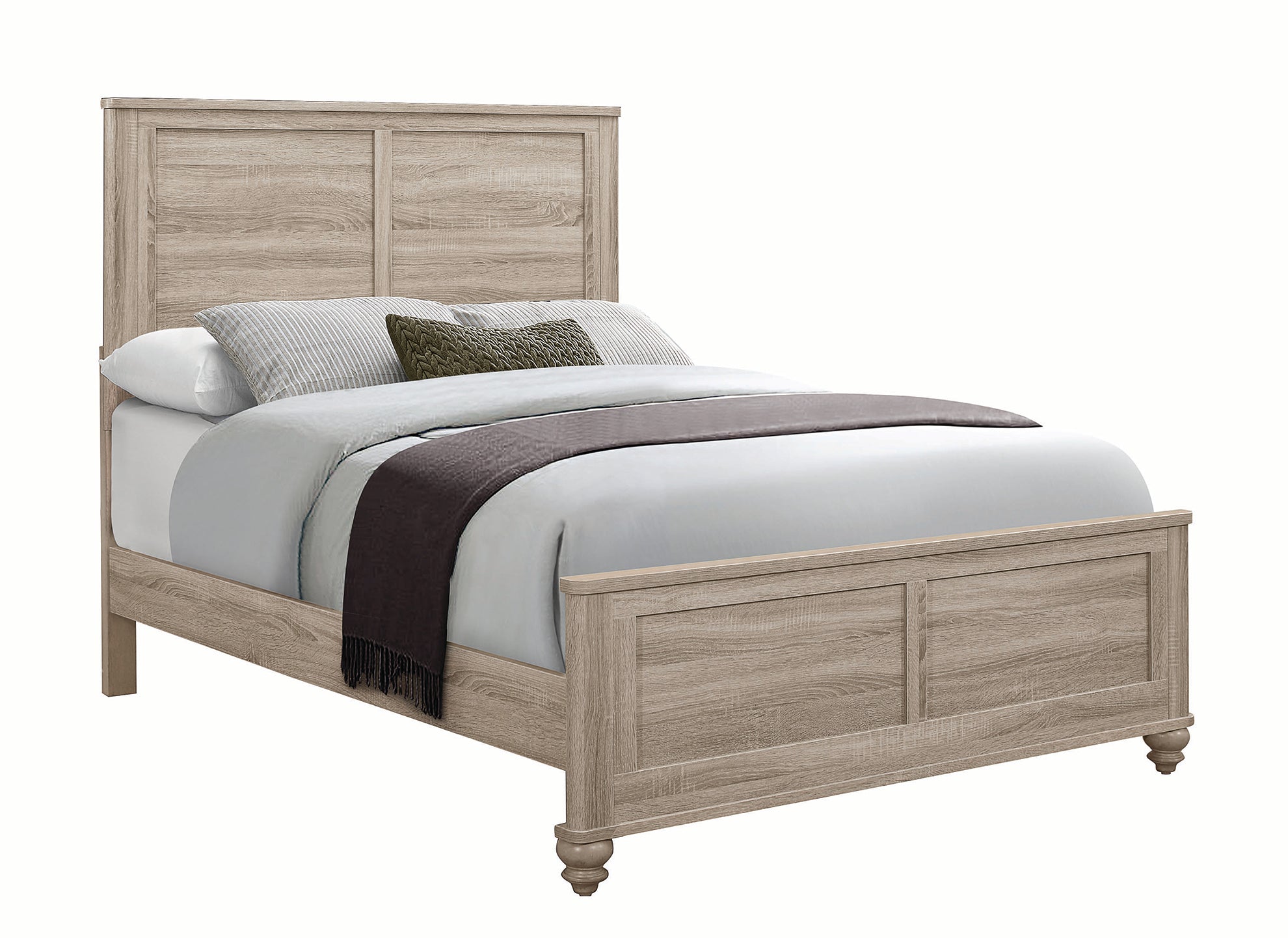 Wenham Eastern King Panel Bed Natural Oak KING *HEADBOARD ONLY* EJ246