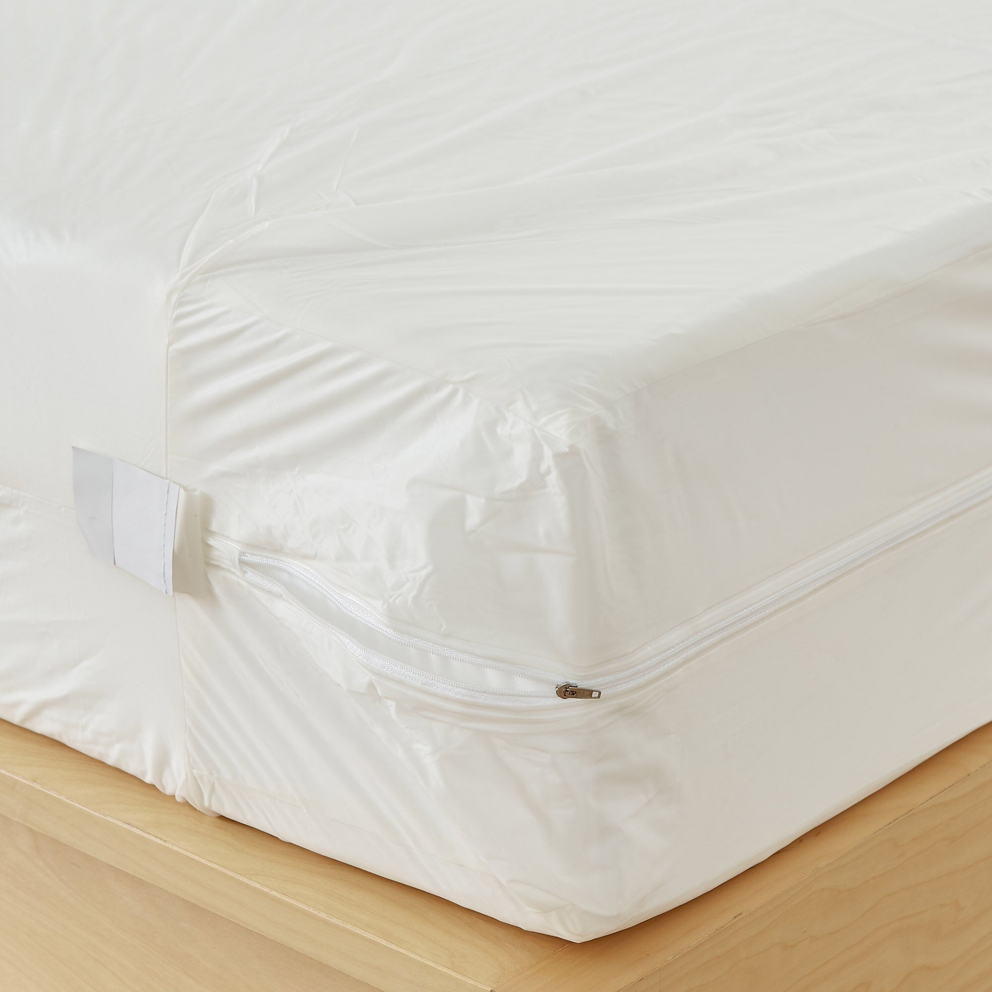Bargoose Zippered 6-Gauge Vinyl Bed Bug-Proof Full Mattress / Box Spring Cover - 9" Depth ts927 (5 boxes)