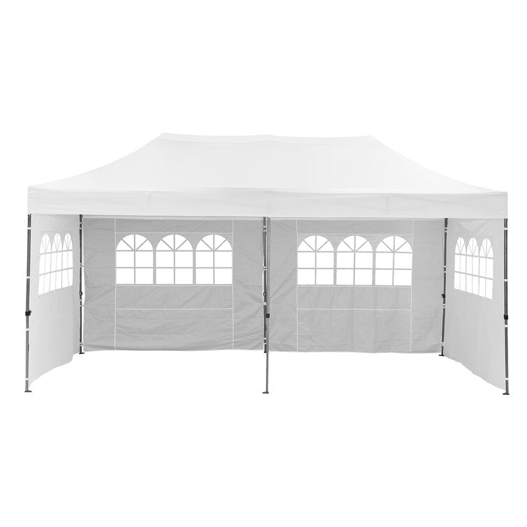20 Ft. W x 10 FT. D Steel Pop-Up Party Tent, MG443