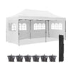 20 Ft. W x 10 FT. D Steel Pop-Up Party Tent, MG443