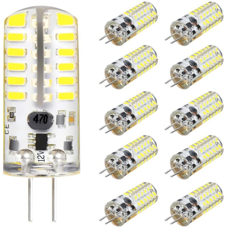 20 Watt, LED, Non-Dimmable Light Bulb, Warm White (3000K) G4/Bi-pin Base (Set of 10)