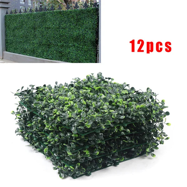 20" x 20" Artificial Grass Turf Panels (Set of 12)