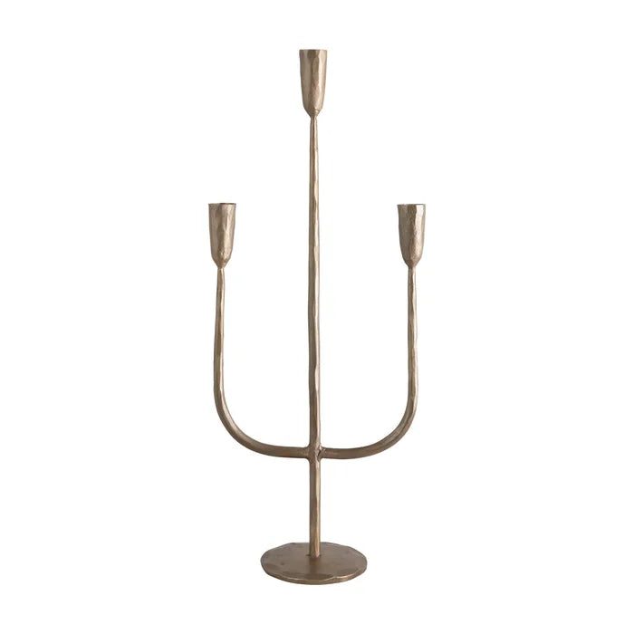 21.5" Stainless Steel Tabletop Candelabra