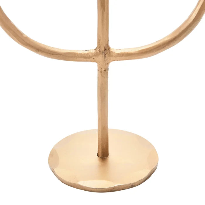 21.5" Stainless Steel Tabletop Candelabra