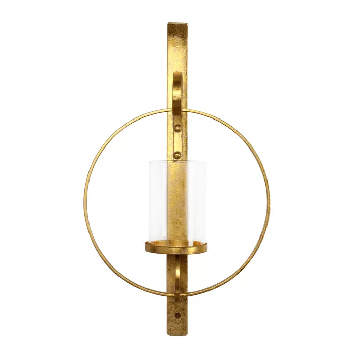21.75" Glass Wall Sconce