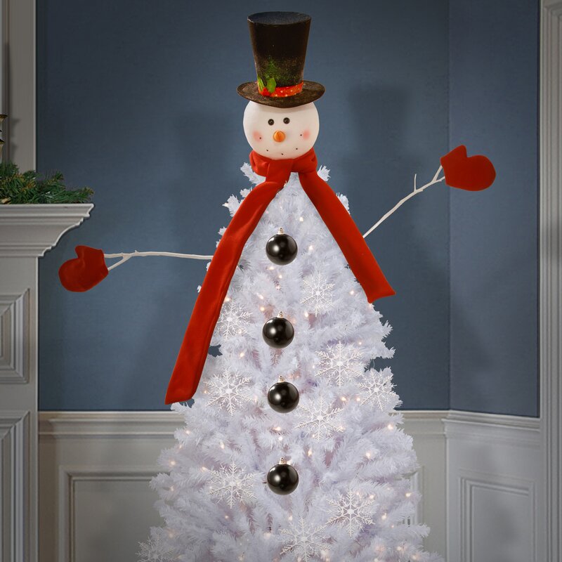 21 Piece Snowman Kit Tree Dress Up Christmas Ornament Accessory Set QL200