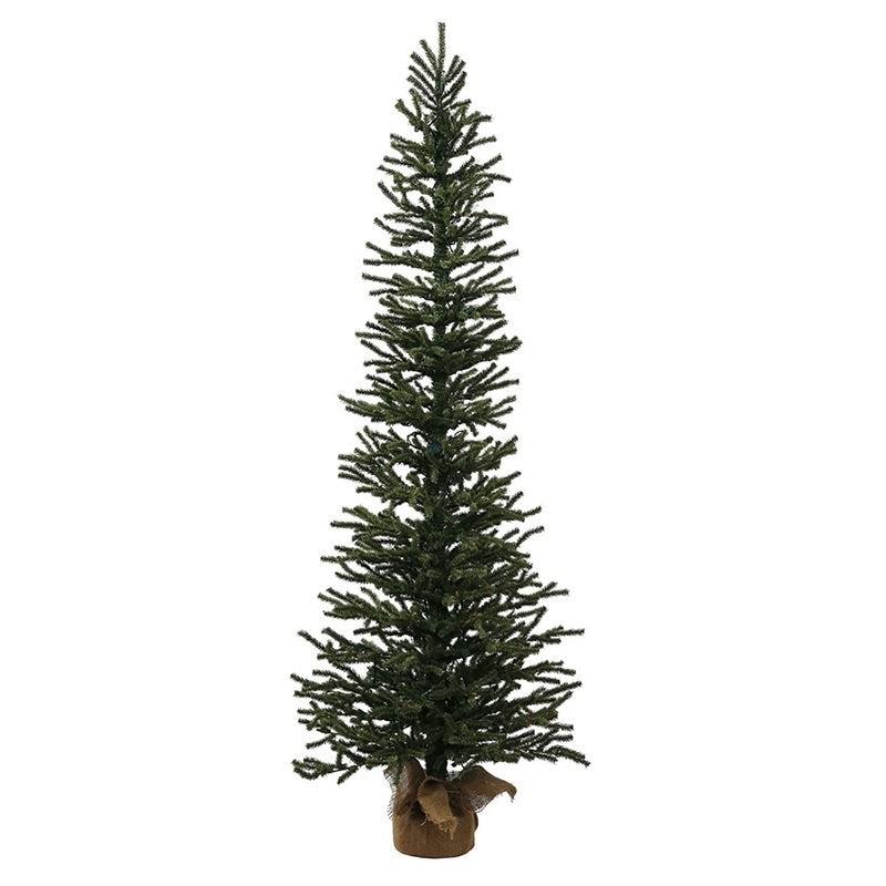 Vickerman 60" Plastic Mini Pine Artificial Christmas Tree in Green