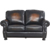 Abbyson Saticoy Hand Rubbed Leather Loveseat TTR430