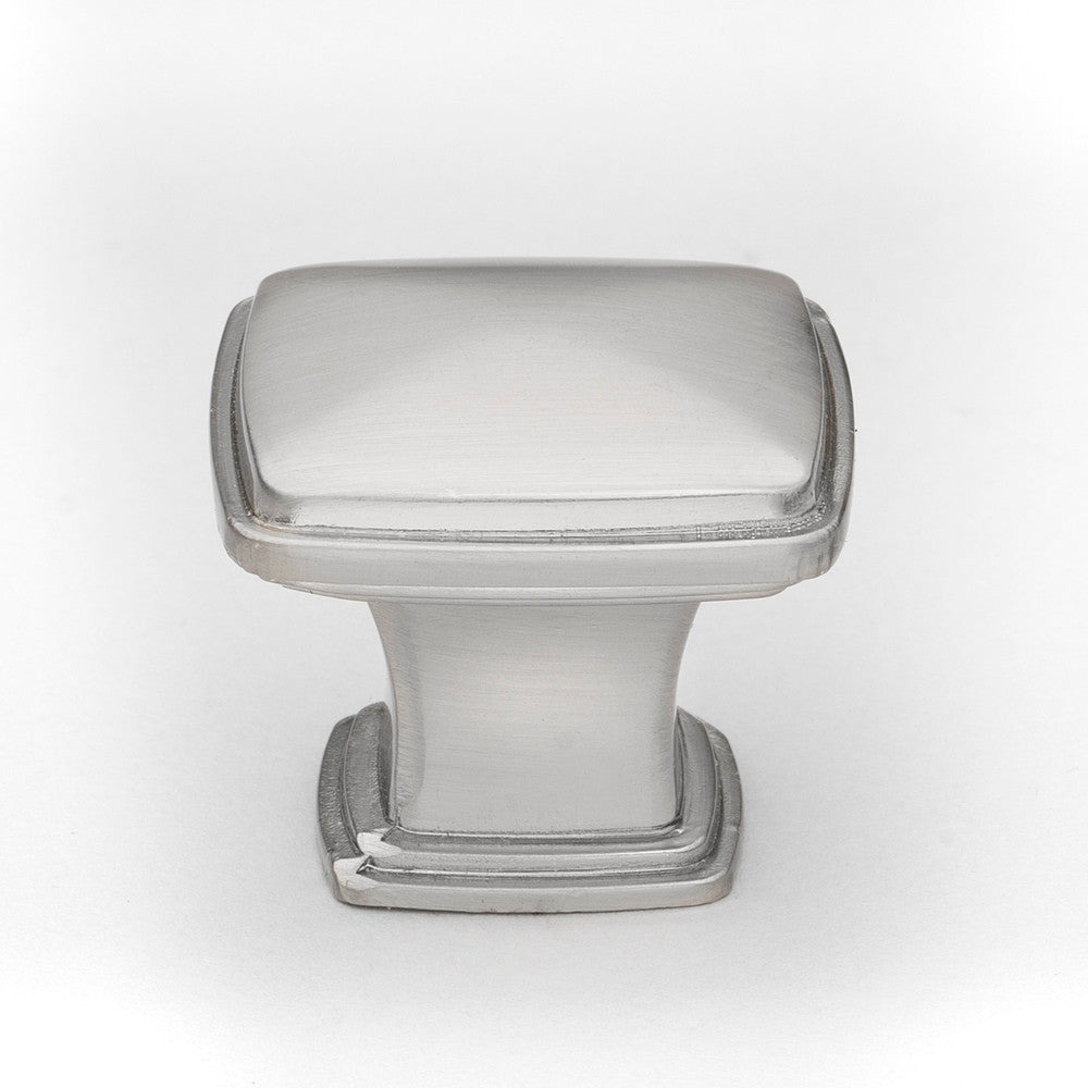 1-1/4 Inch Square Decorative Cabinet Knob