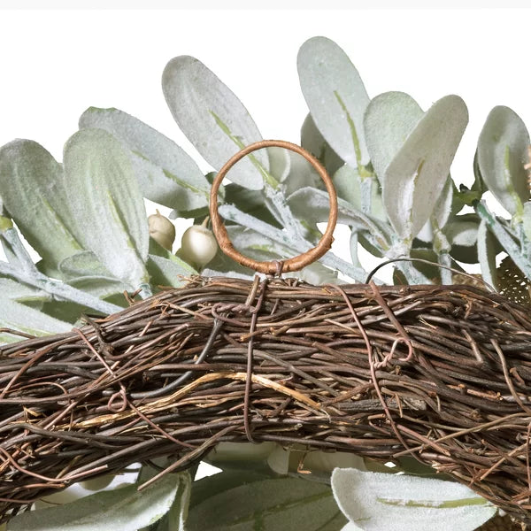 22" Burlap Wreath