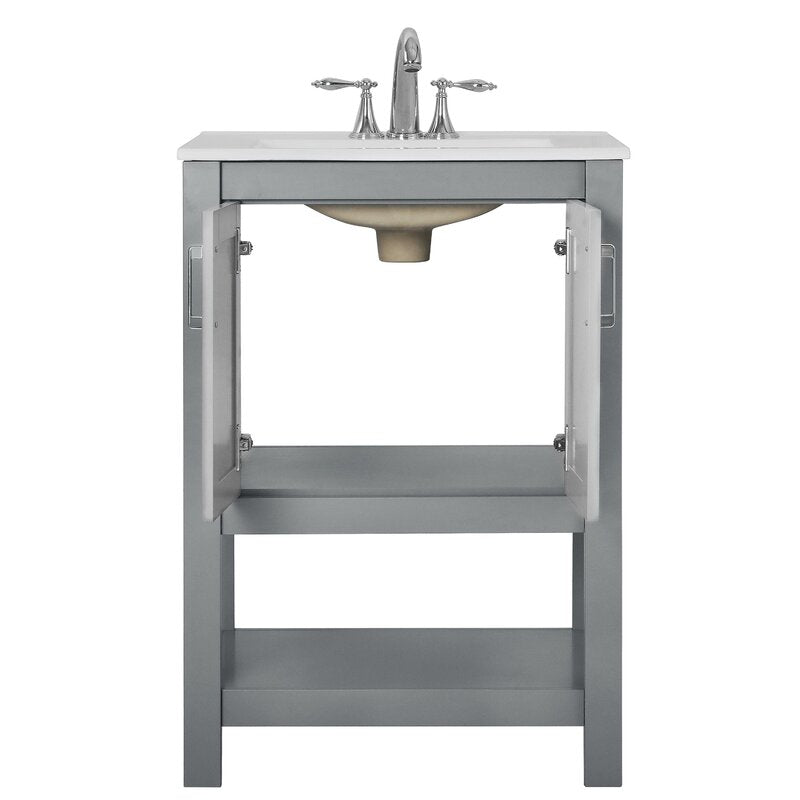23.2'' Single Bathroom Vanity Base Only CA526