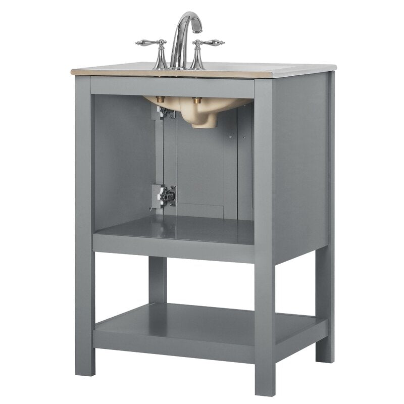 23.2'' Single Bathroom Vanity Base Only CA526