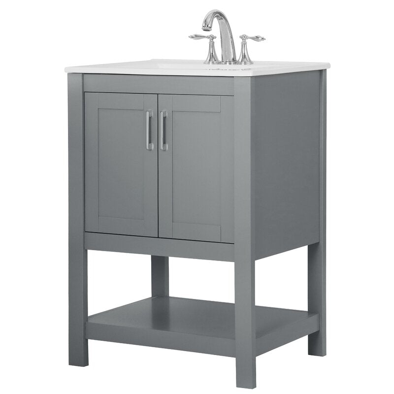 23.2'' Single Bathroom Vanity Base Only CA526