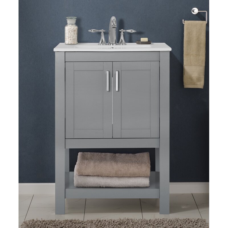 23.2'' Single Bathroom Vanity Base Only CA526