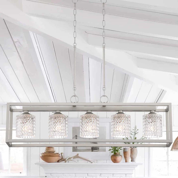 5 - Light Modern Farmhouse Kitchen Island Chandelier by ACROMA™