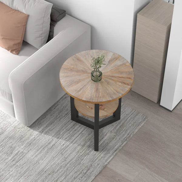 24.21'' Tall 3 Legs End Table
