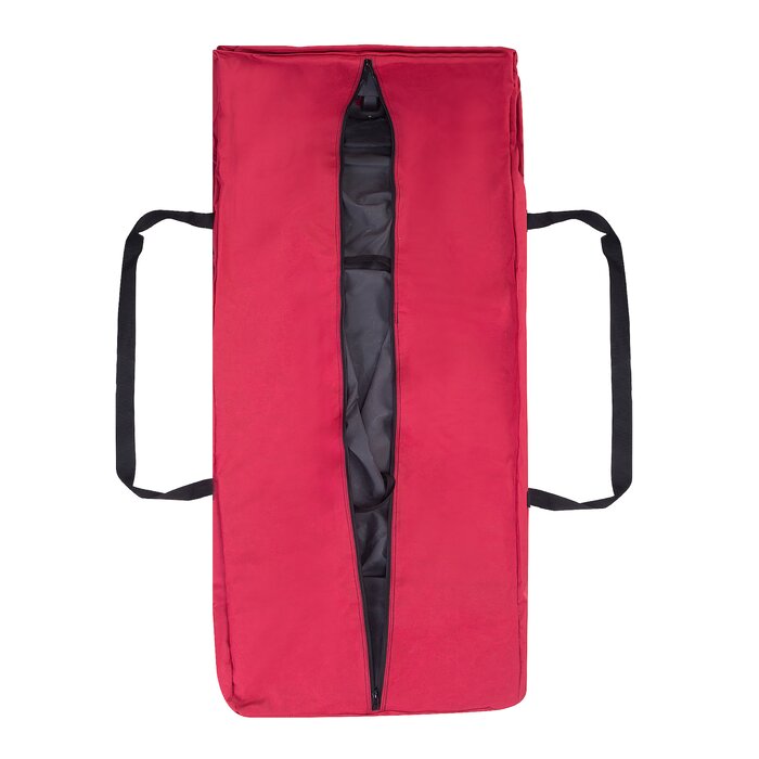 24.5 H x 59 W x 21.75 D Tree Storage Bag, Red (#K5768)