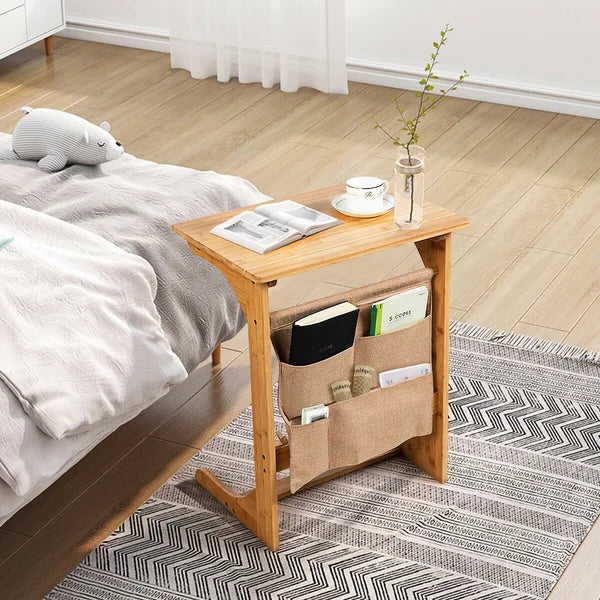 24.5'' Tall Solid Wood C Table End Table