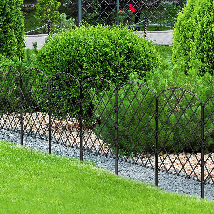 24" H x 13" W Metal Fence Panel (Set of 10)