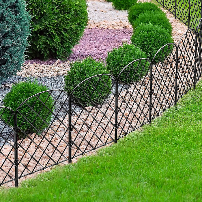 24" H x 13" W Metal Fence Panel (Set of 10)