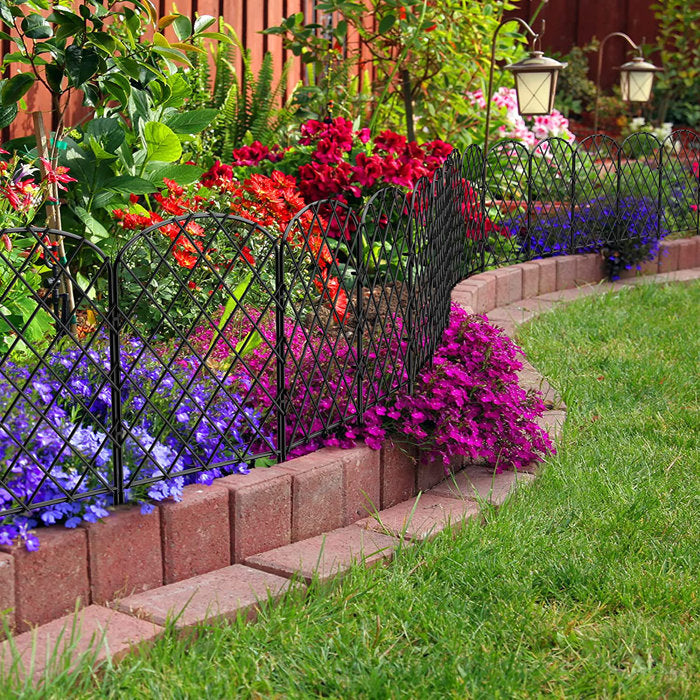 24" H x 13" W Metal Fence Panel (Set of 10)