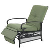 25.2'' Long Reclining Single Chaise with Cushions