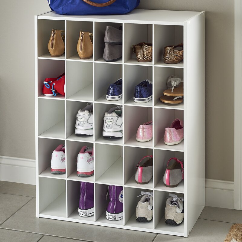25 Pair Stackable Shoe Rack *As Is*