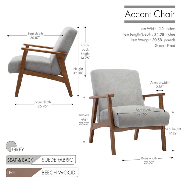 25'' Wide Armchair