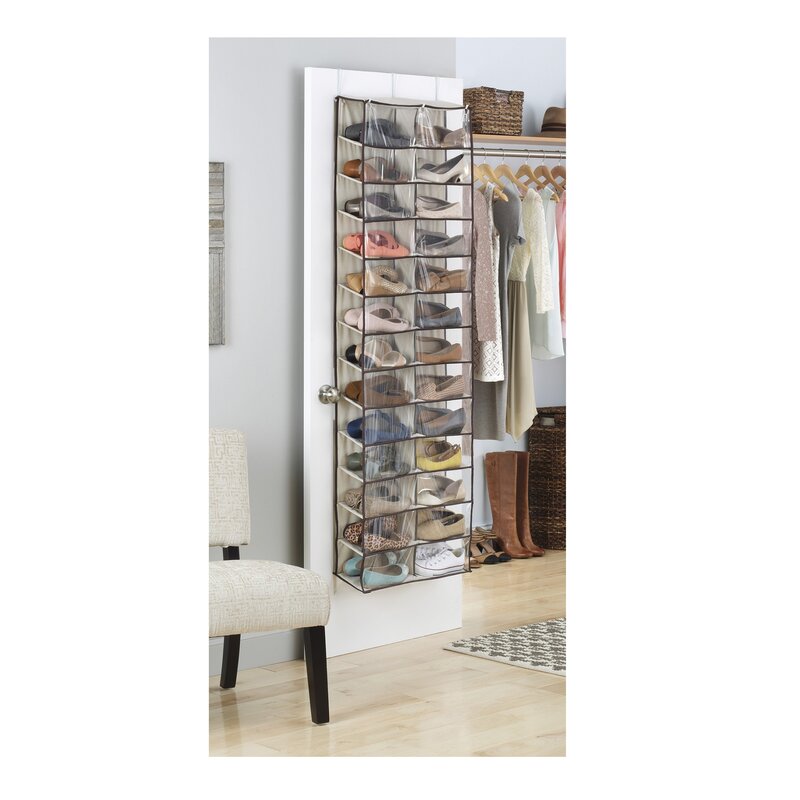 26 Pair Overdoor Shoe Organizer CL785