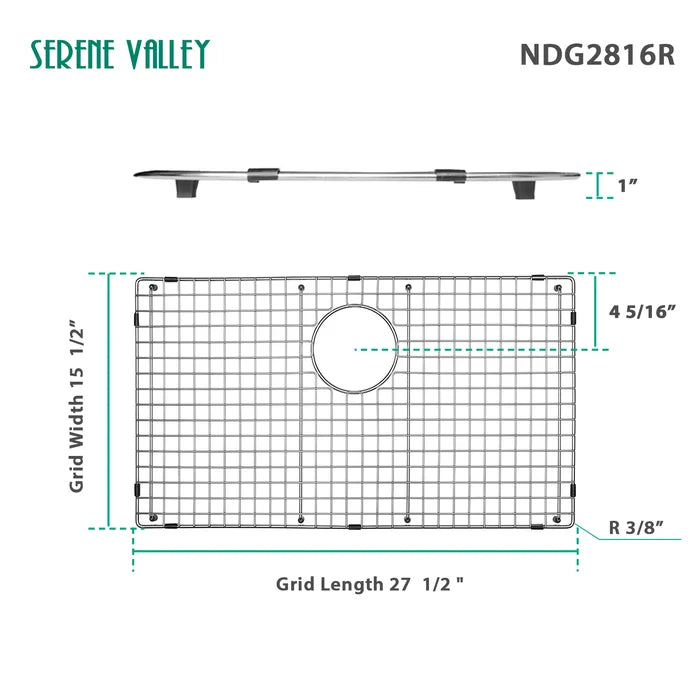 27.5" x 15.5" Sink Grid