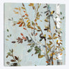 'Birch with Leaves II' Print on Canvas RM188