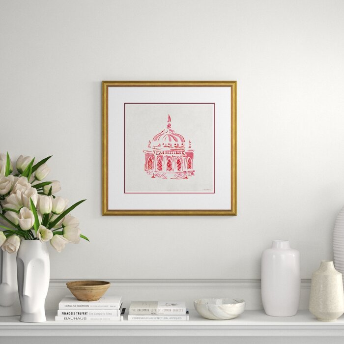 'Brighton' by Dana Gibson Picture Frame Drawing Print - 25" x 25" (#K6389)