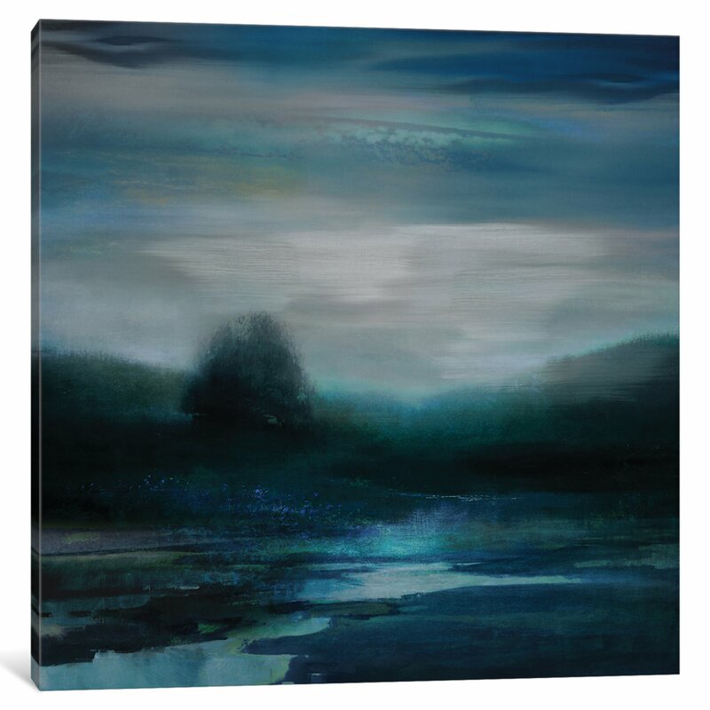'Cerulean Dawn II' Painting Print on Canvas RM252