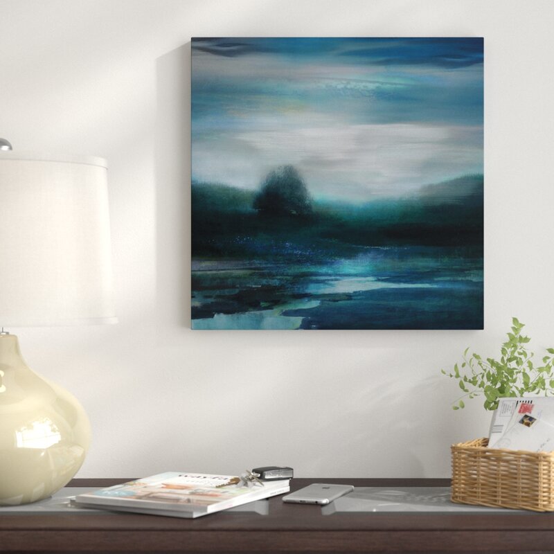 'Cerulean Dawn II' Painting Print on Canvas RM252