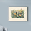 'Chickadees and Pussy Willow' Acrylic Painting Print on Wrapped Canvas - 24